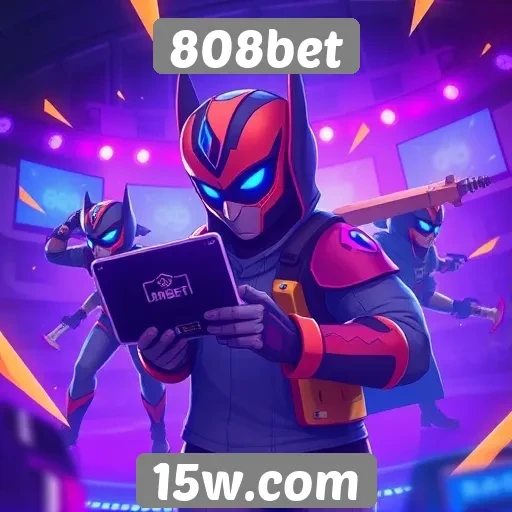 Plataforma 808bet inova com torneios de e-sports