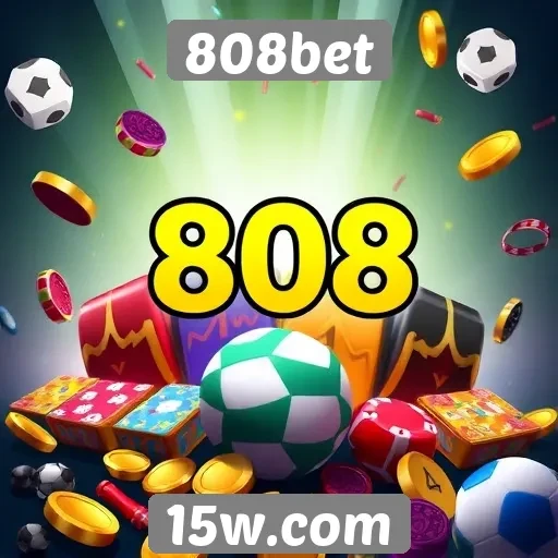 Variedade de jogos disponíveis na 808bet